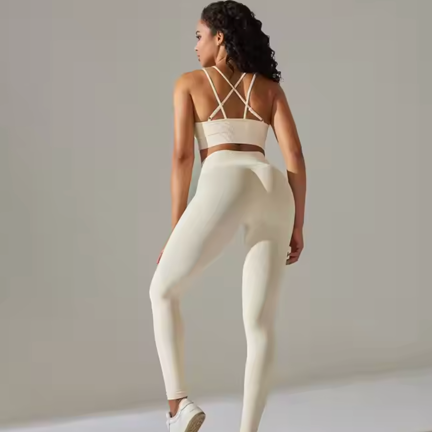 Co-ord Set with Sports Bra and Leggings