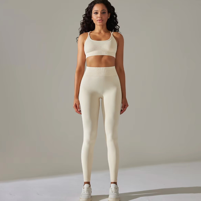 Co-ord Set with Sports Bra and Leggings