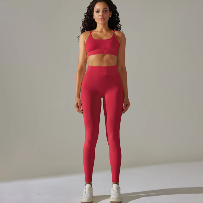 Co-ord Set with Sports Bra and Leggings