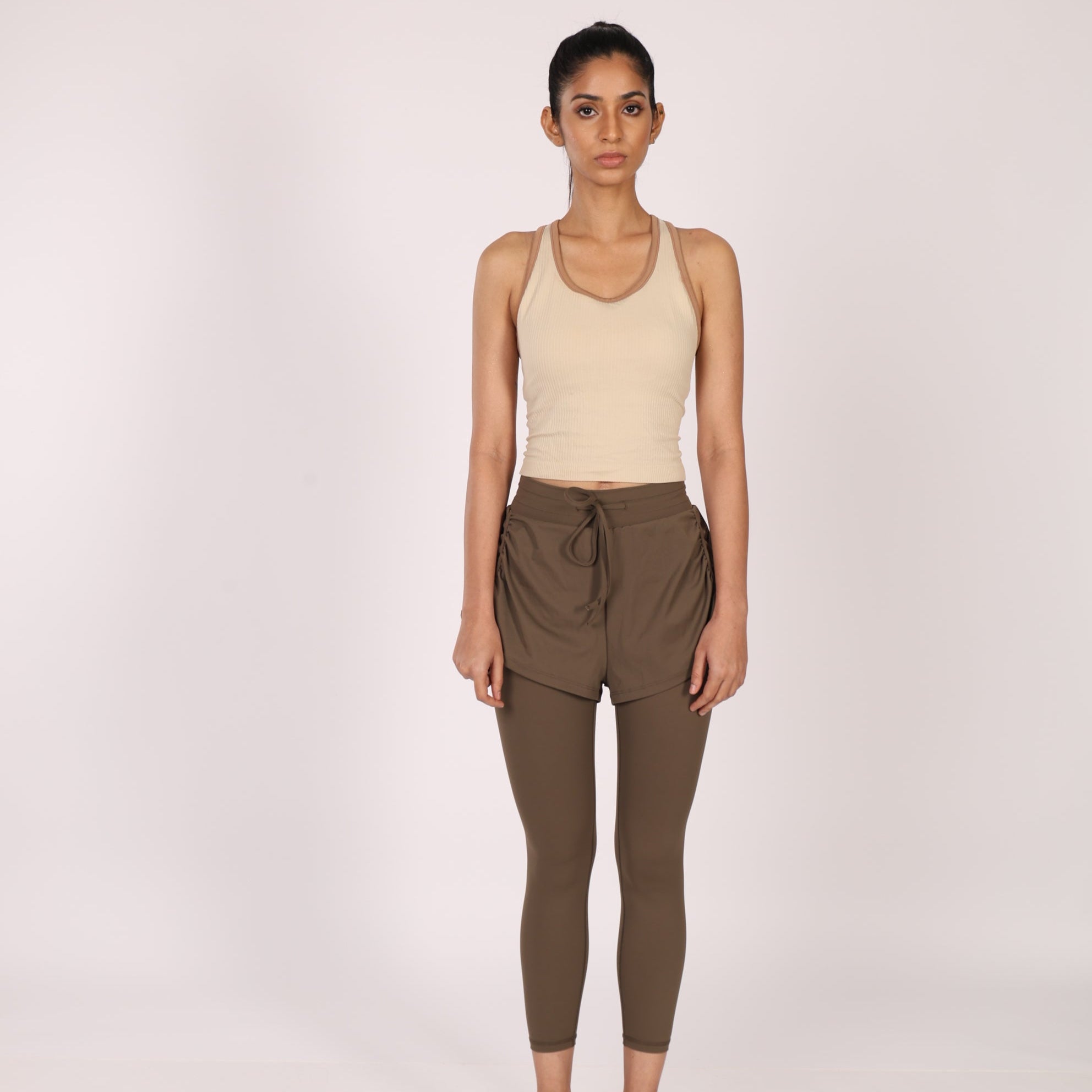 Shorts with Full-Length Leggings