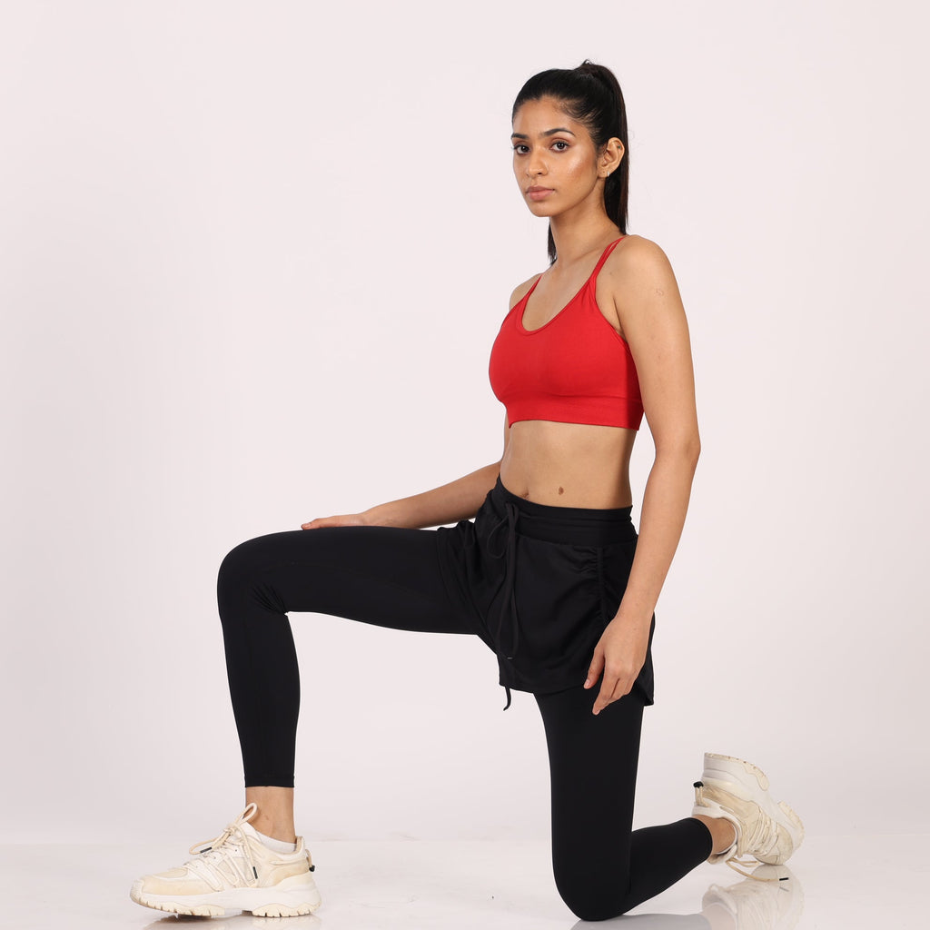Shorts with Full-Length Leggings