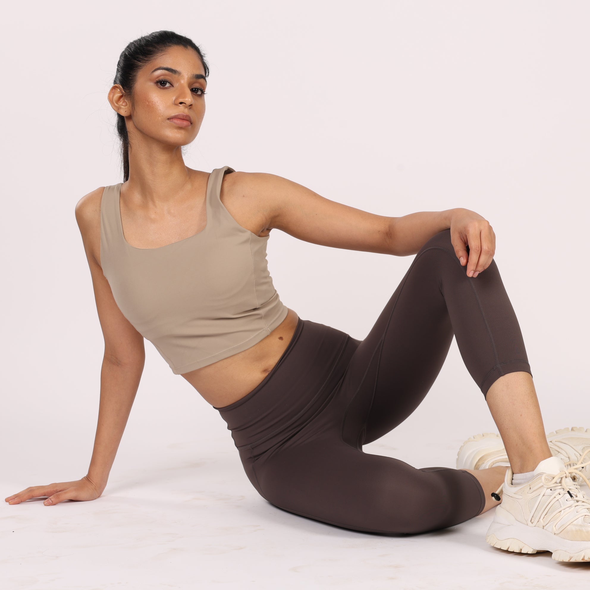 Square Neck Crop Tops