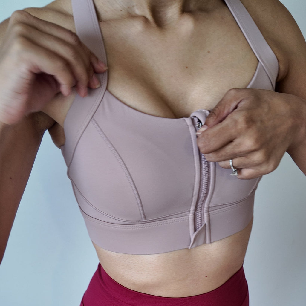High Impact Bra With Halter Straps