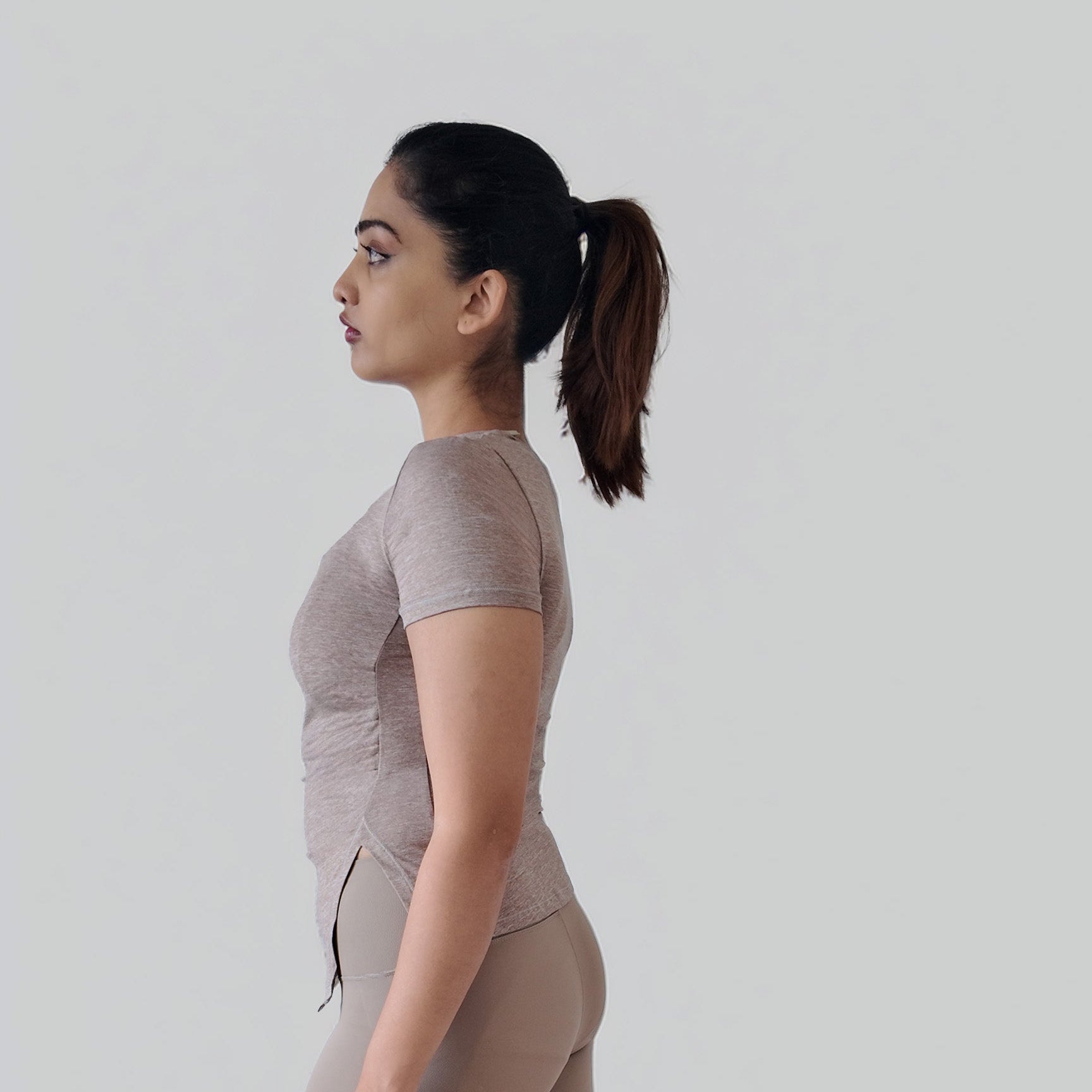 Relaxed Fit T-Shirt With Side Slit