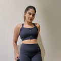 High Impact Bra With Halter Straps