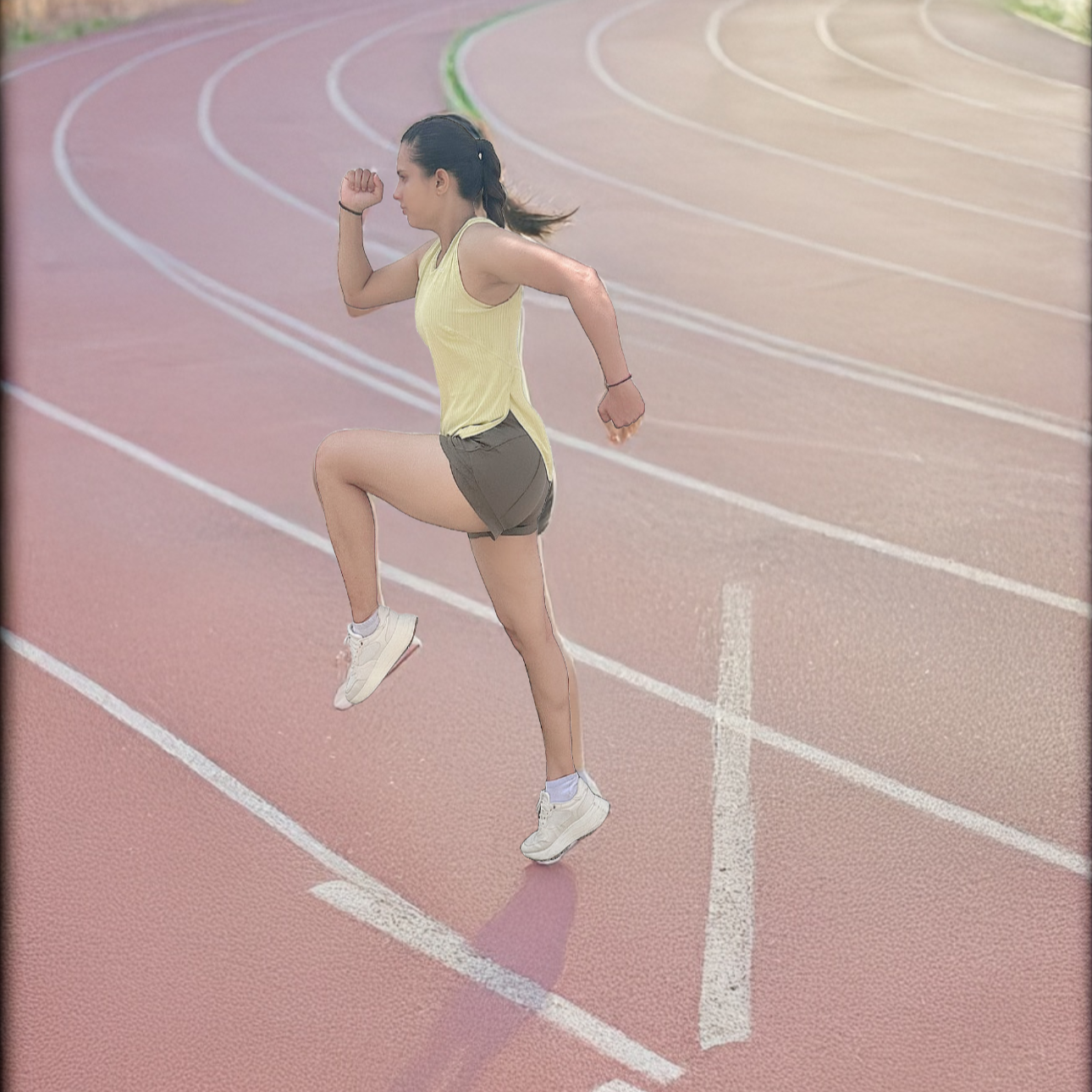 Cut-Sleeve Running T-Shirt