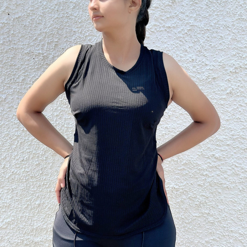 Cut-Sleeve Running T-Shirt