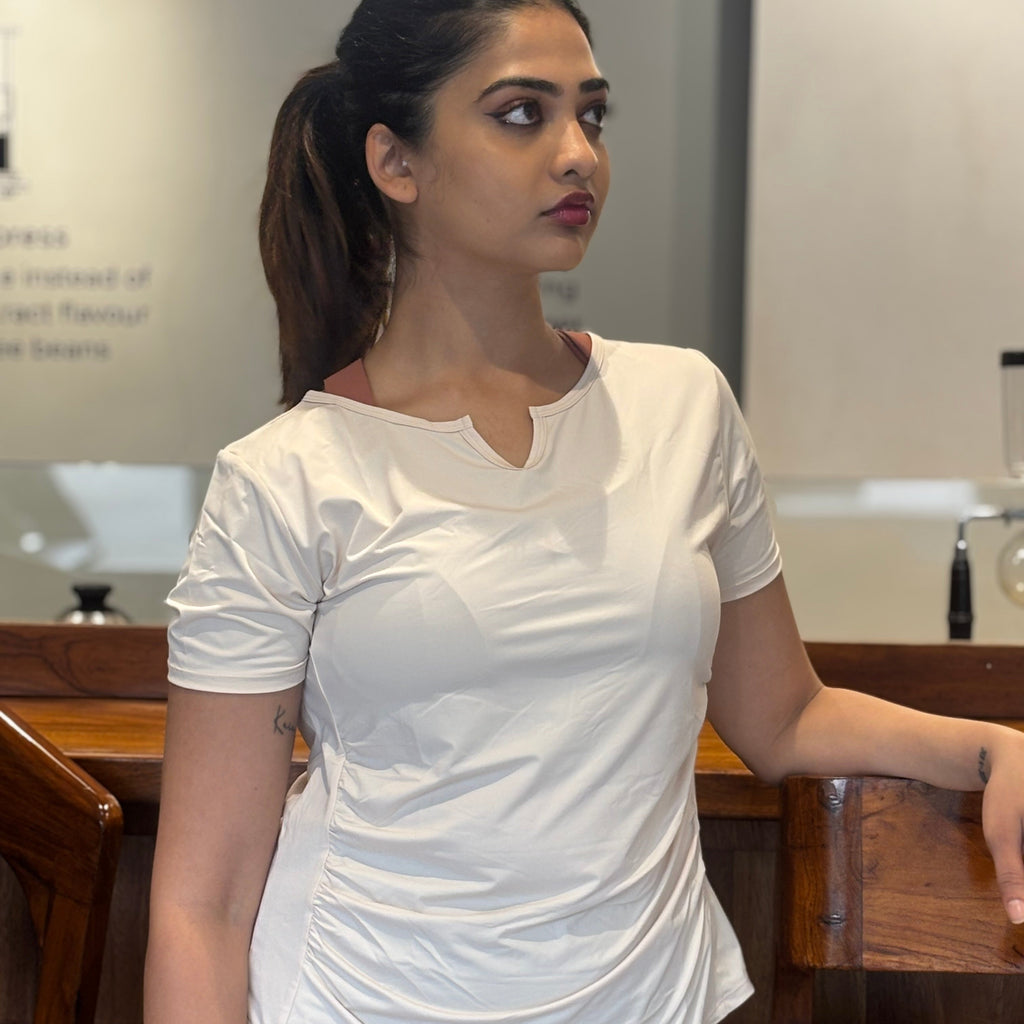 Relaxed Fit Body Contouring T-Shirt