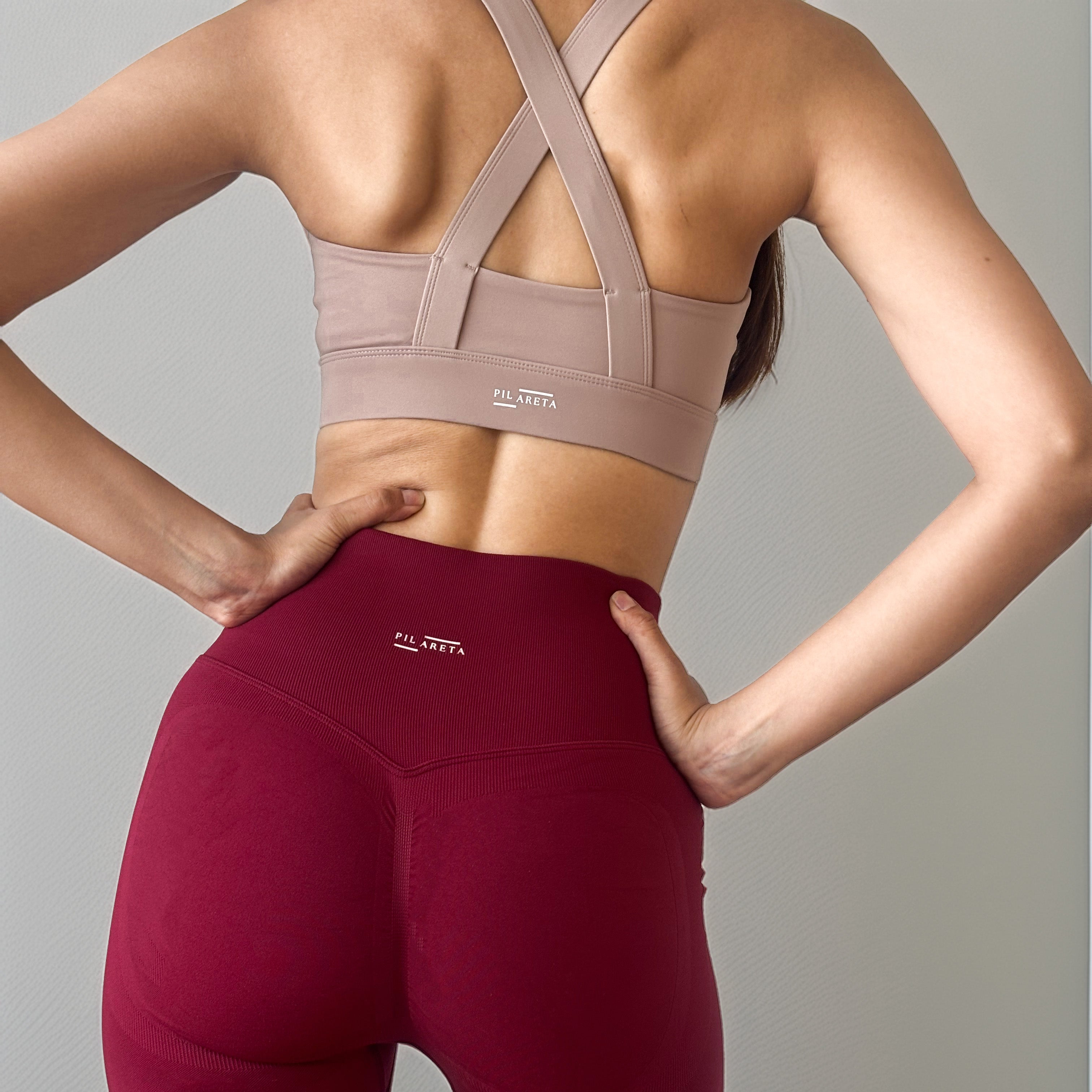 High Impact Bra With Halter Straps