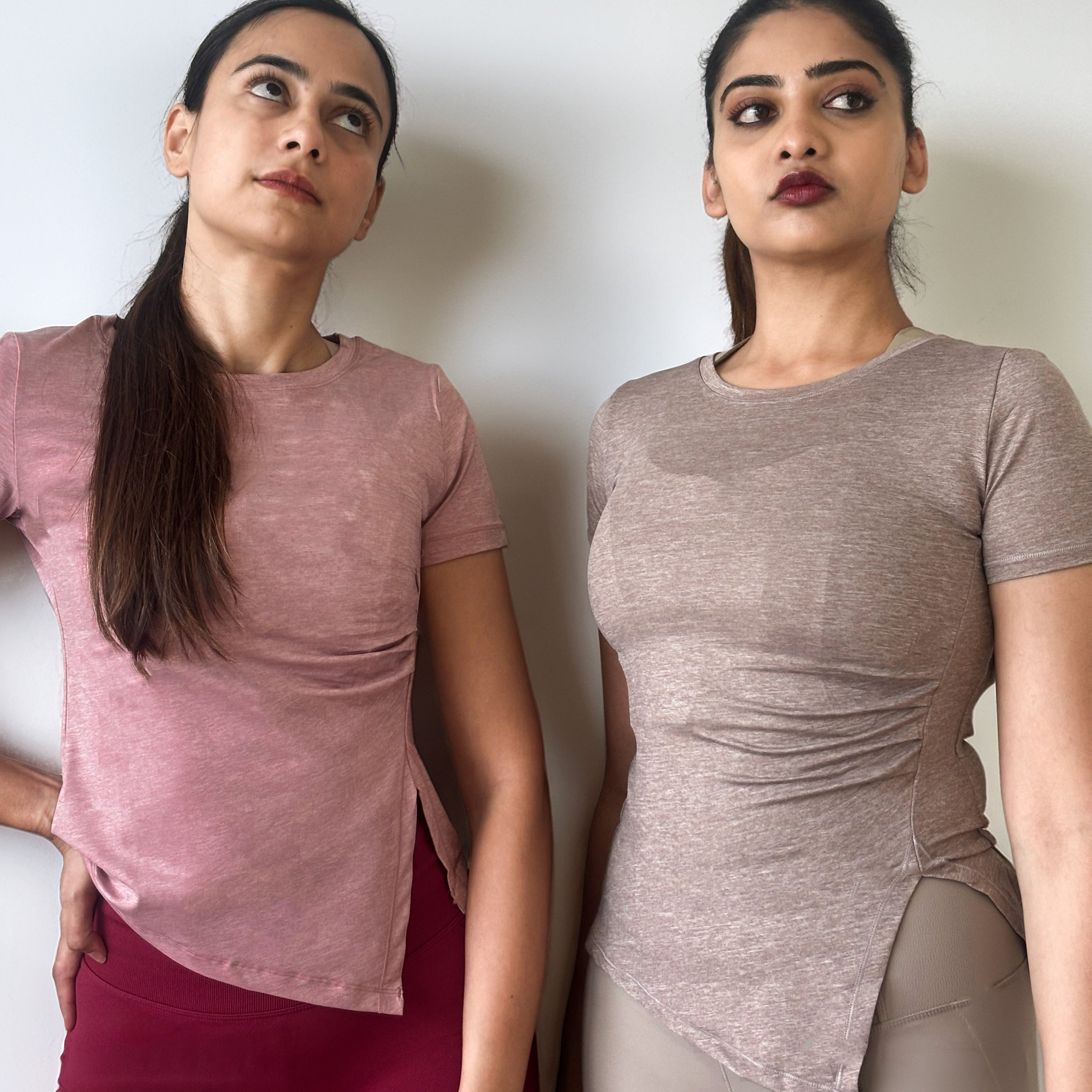 Relaxed Fit T-Shirt With Side Slit