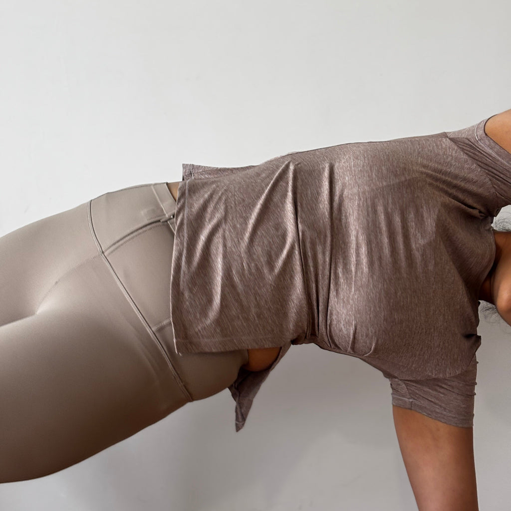Relaxed Fit T-Shirt With Side Slit
