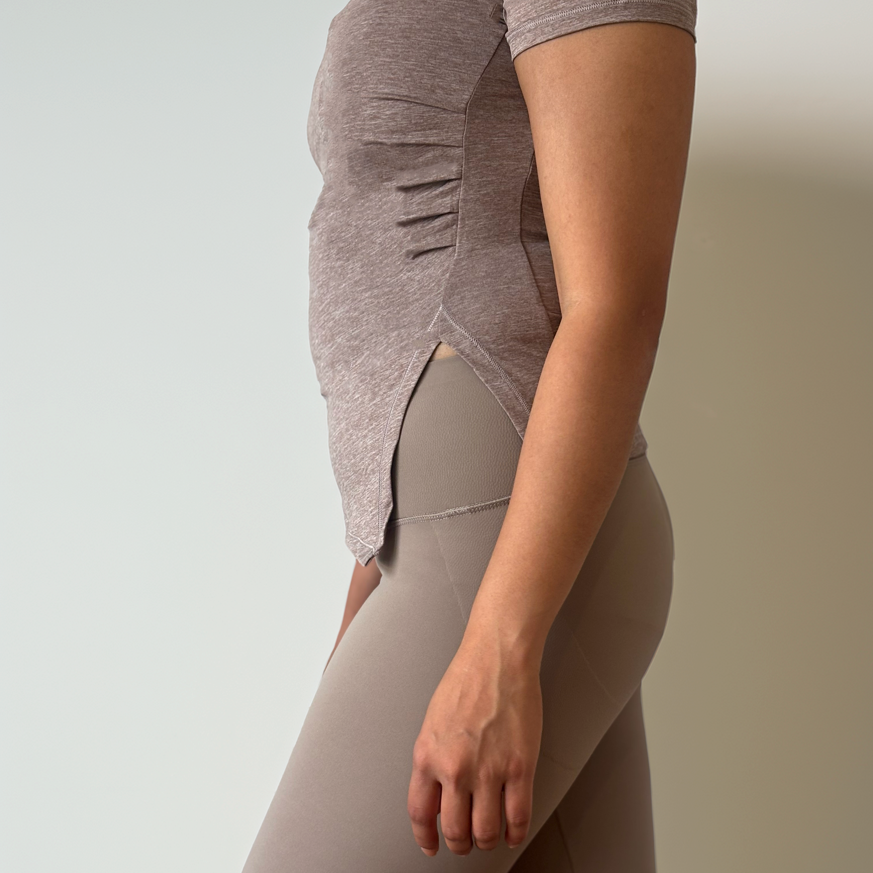 Relaxed Fit T-Shirt With Side Slit