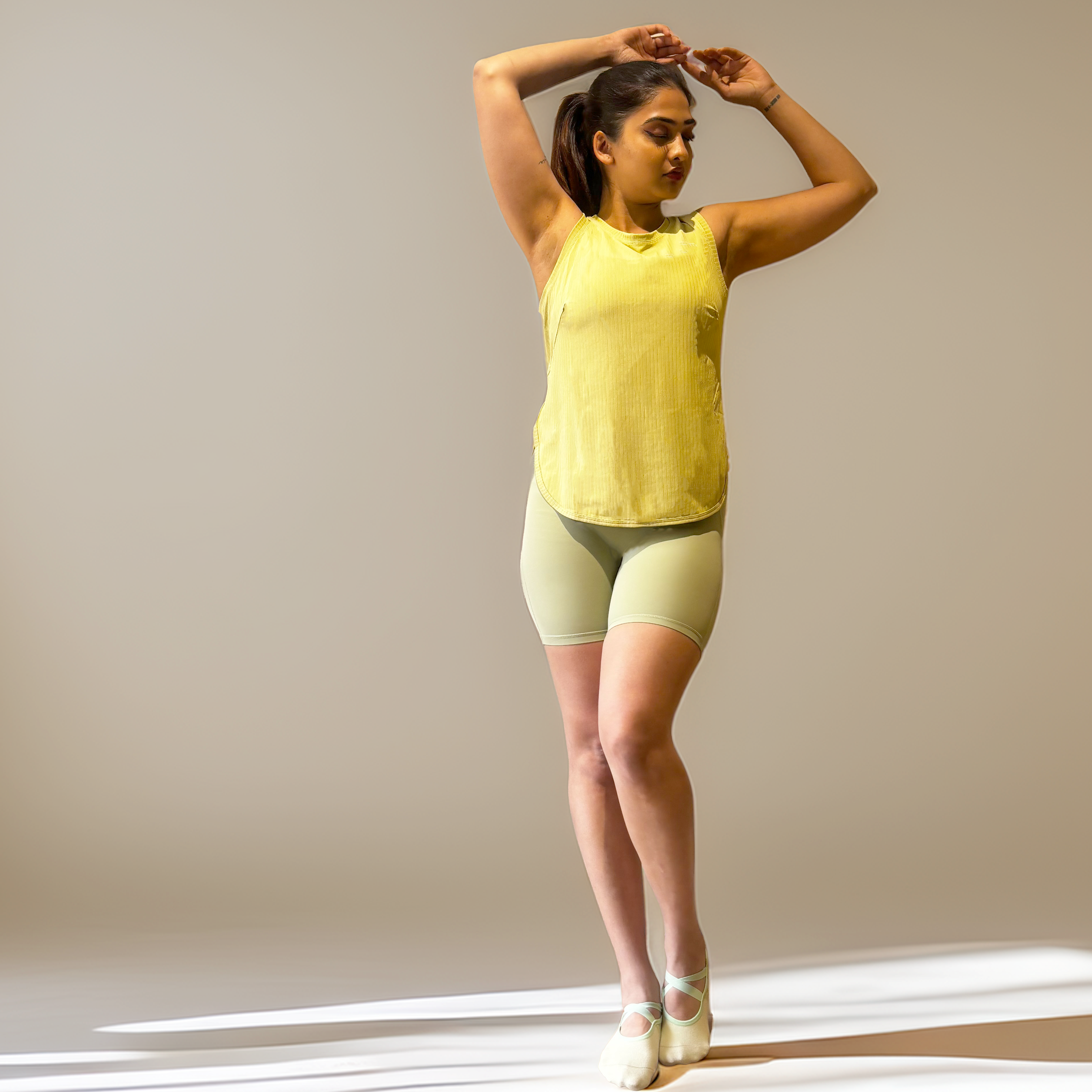 Cut-Sleeve Running T-Shirt