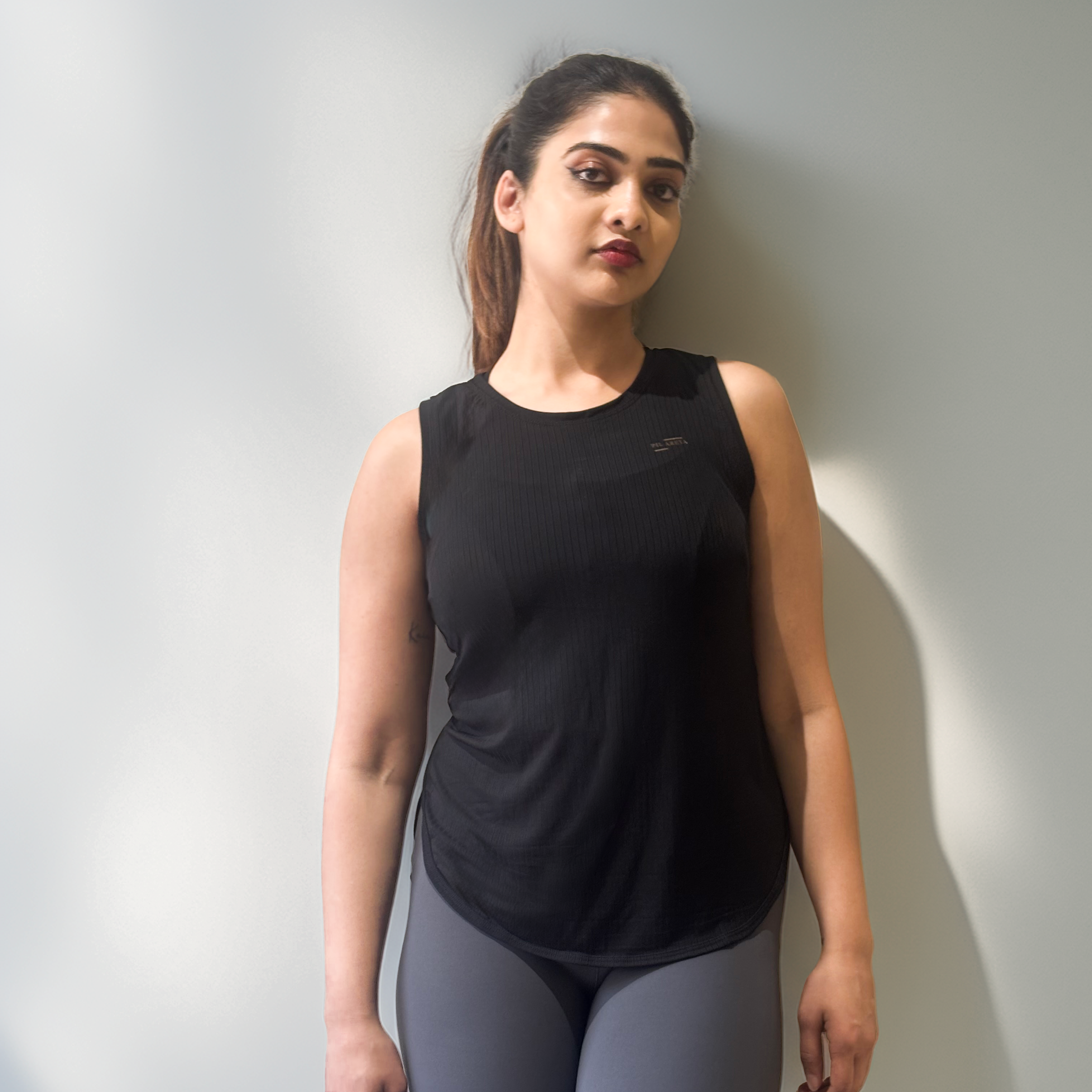 Cut-Sleeve Running T-Shirt