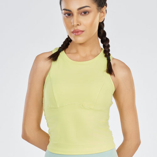 Cut Sleeves Padded Top