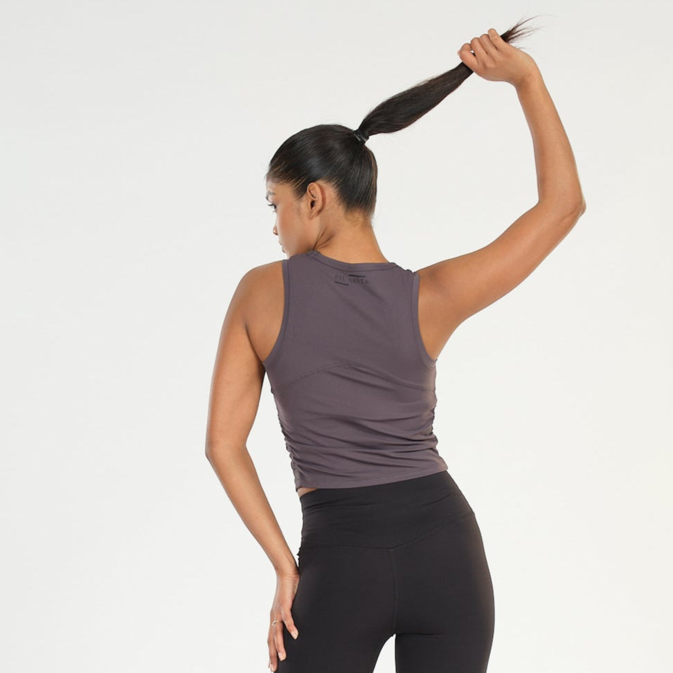Cut Sleeves Padded Top