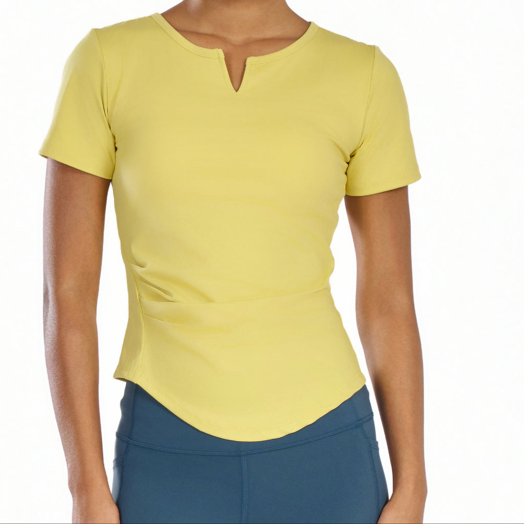 V-Neck Slim Fit Padded Top