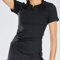 V-Neck Slim Fit Padded Top