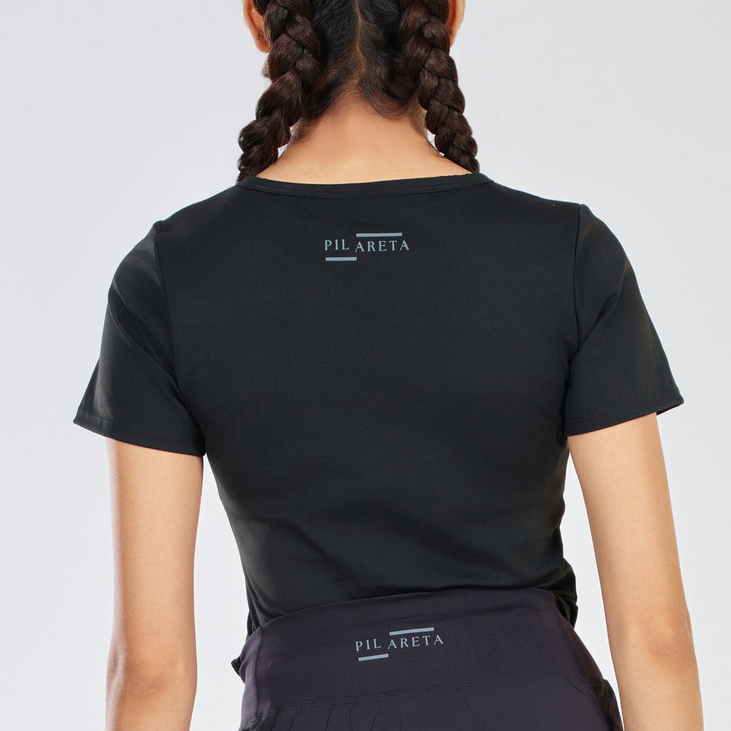 V-Neck Slim Fit Padded Top