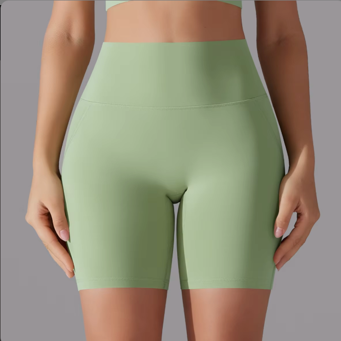 Mid Waist Shorts