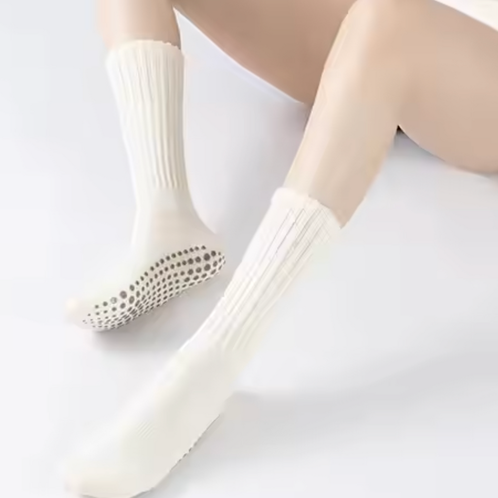 Terry Slouch Pilates Grip Socks for Winters