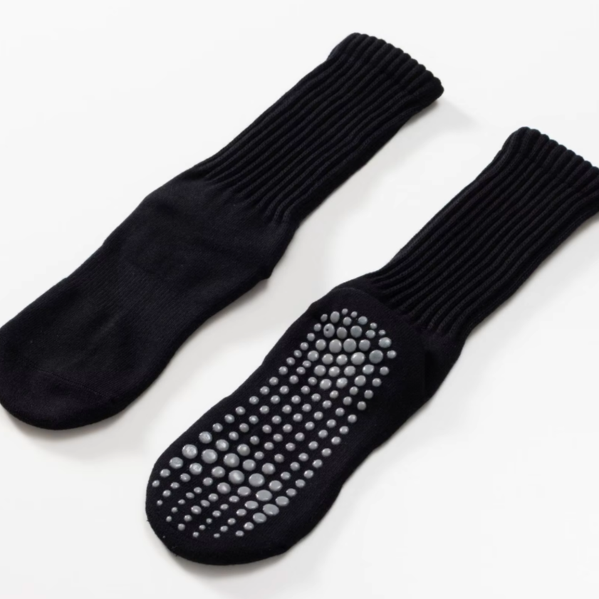 Terry Slouch Pilates Grip Socks for Winters