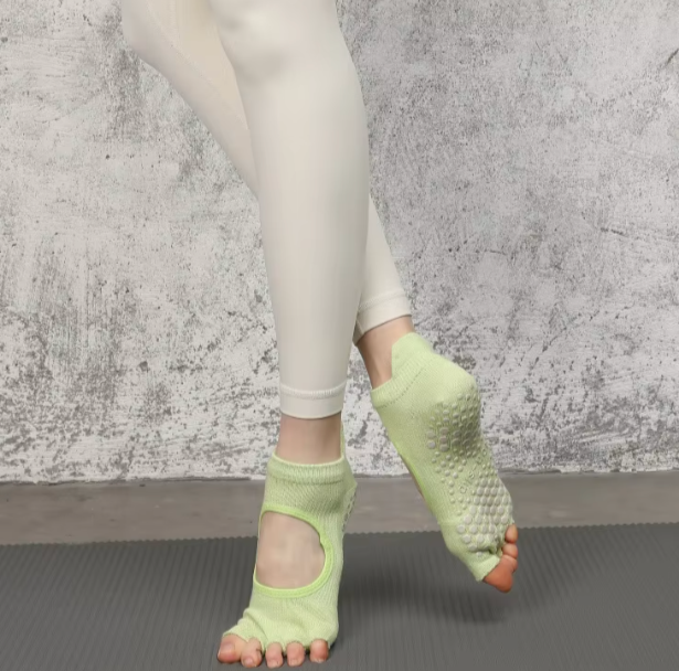 Open Toe Grip Socks