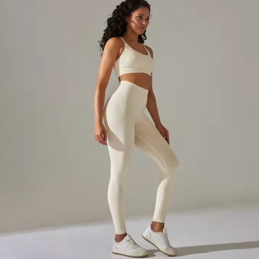 Co-ord Set with Sports Bra and Leggings