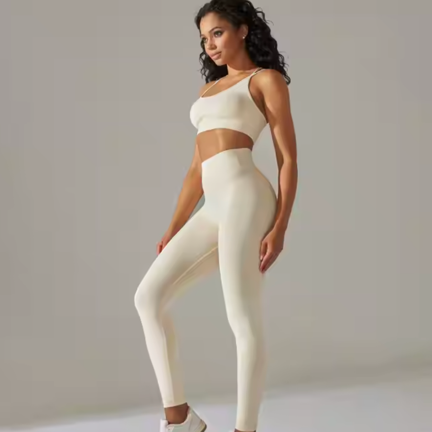 Co-ord Set with Sports Bra and Leggings