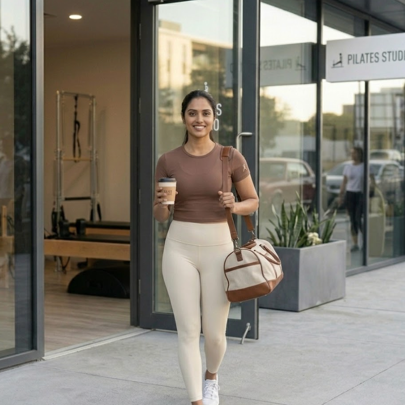 Full Length Leggings With Panty Lining