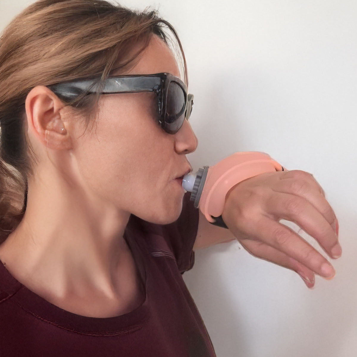 Portable Handheld Wrist Water Bottle